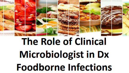 The Role of Clinical Microbiologist in Dx Foodborne Infection